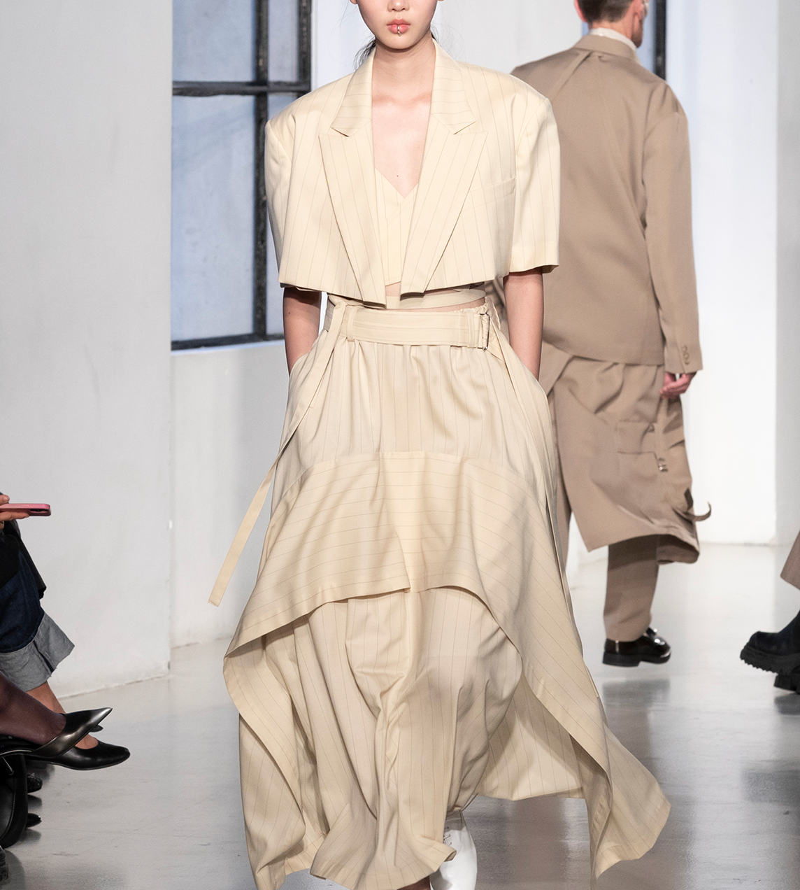 UJOH - Half Cut Jacket Sand