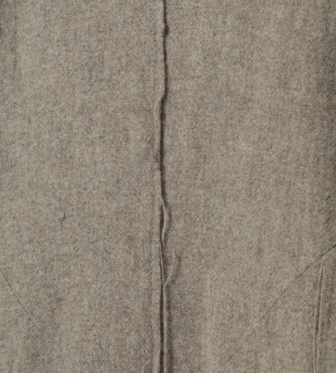 Eye-button Felted Wool Blazer Grey