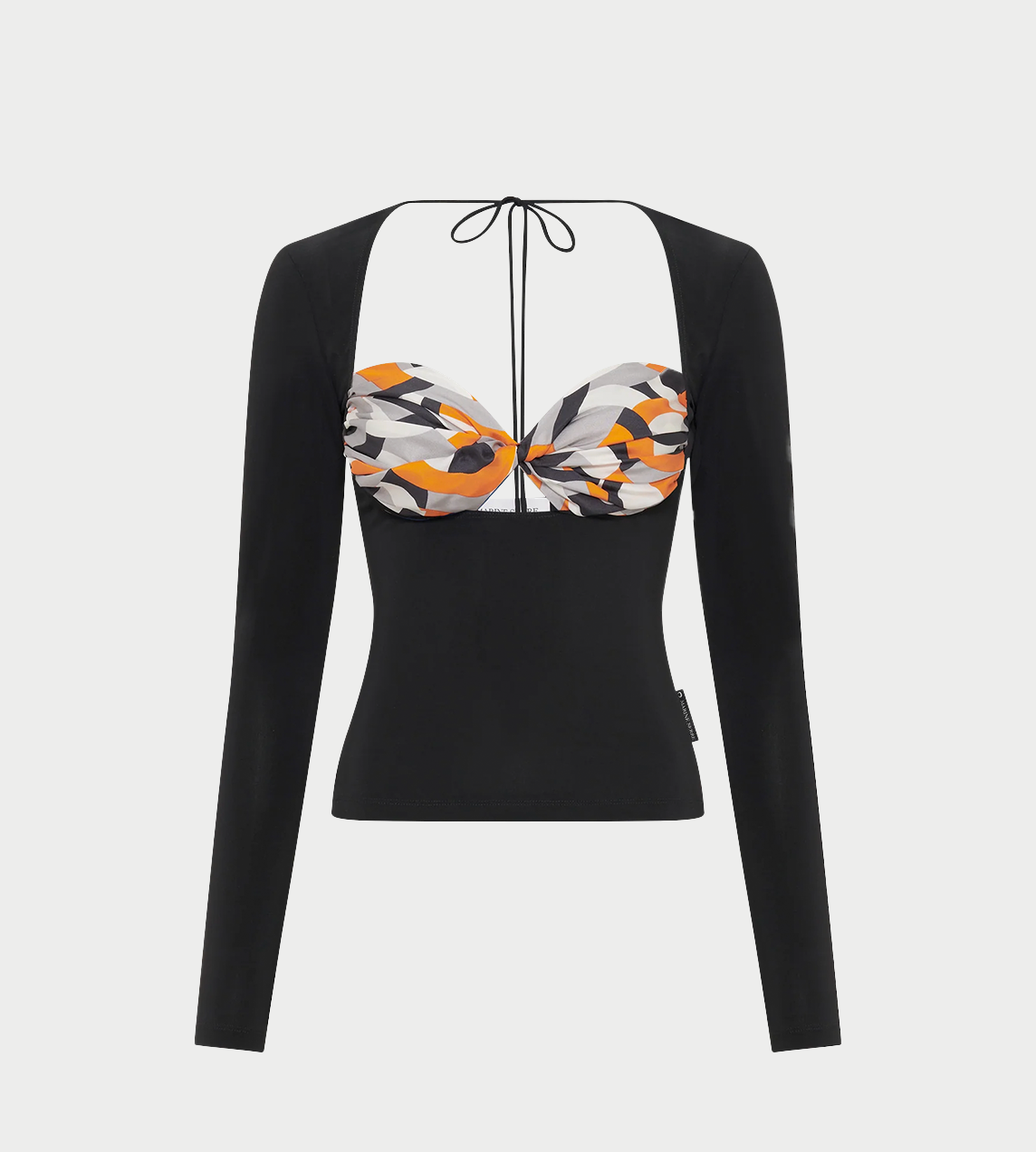 MARINE SERRE - Regenerated Silk Scarves Top Multi