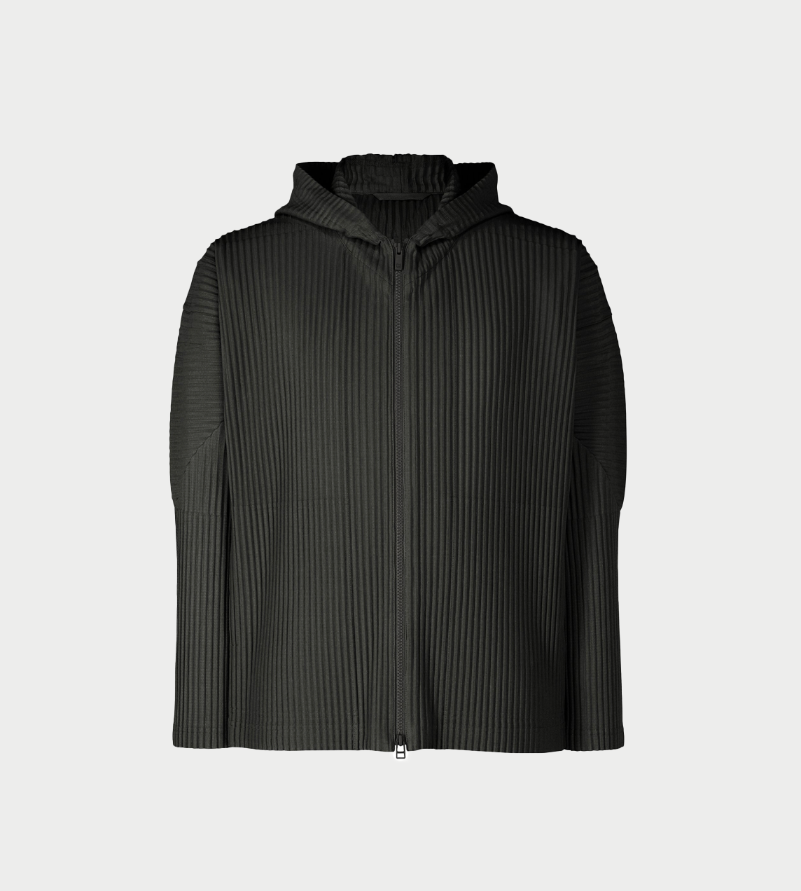 HOMME PLISSE ISSEY MIYAKE - MC Zip-up Hoodie Jacket Blk