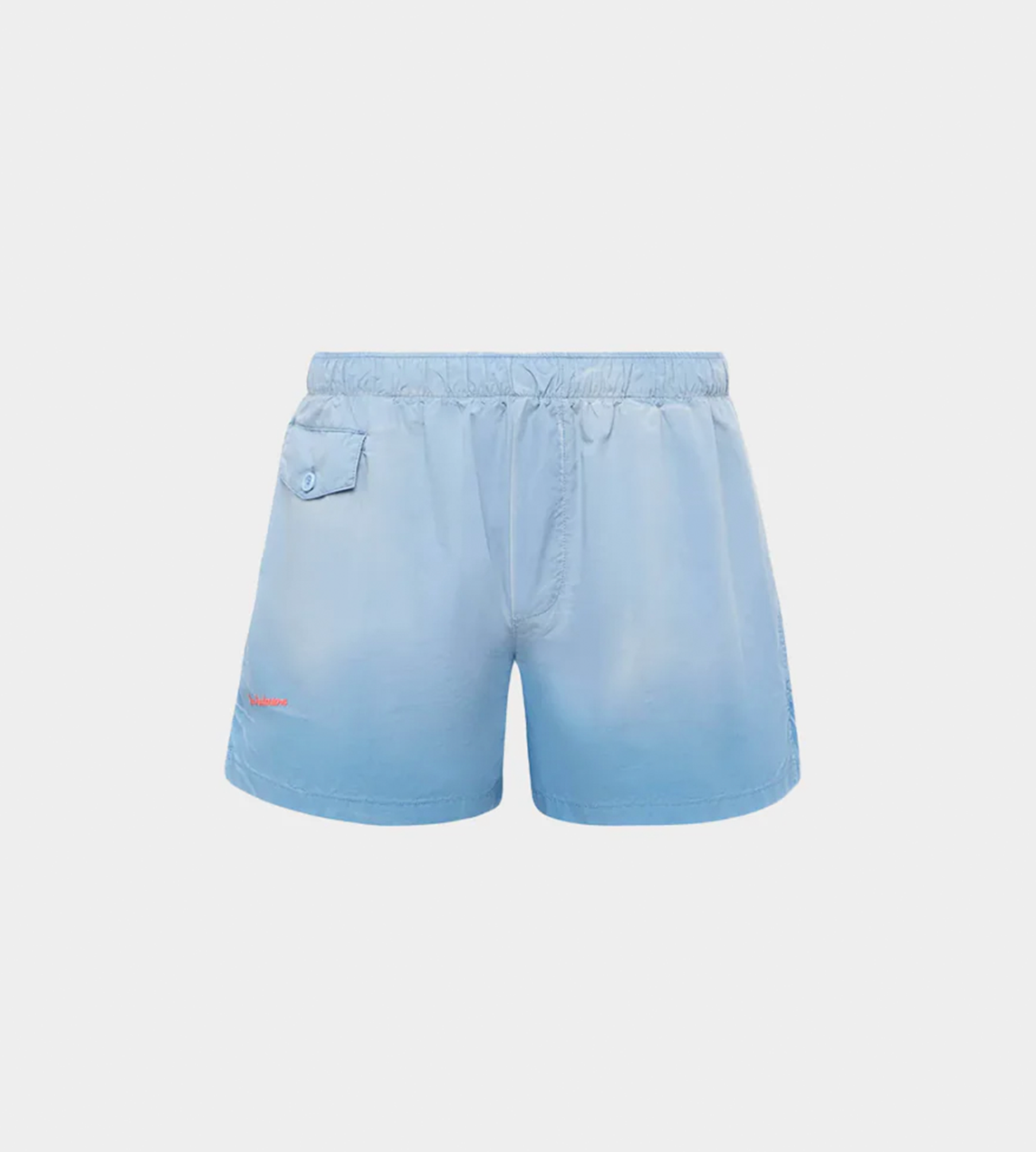 JW ANDERSON - Logo Print Shorts Blue