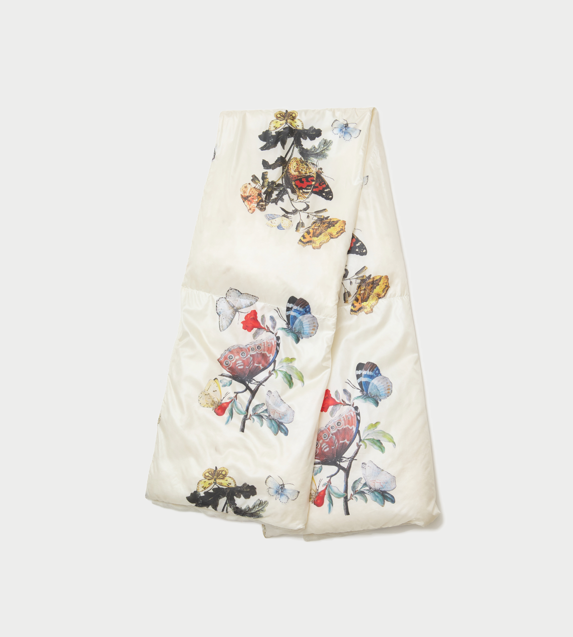 UNDERCOVER - Padded All-over Pattern Stole White