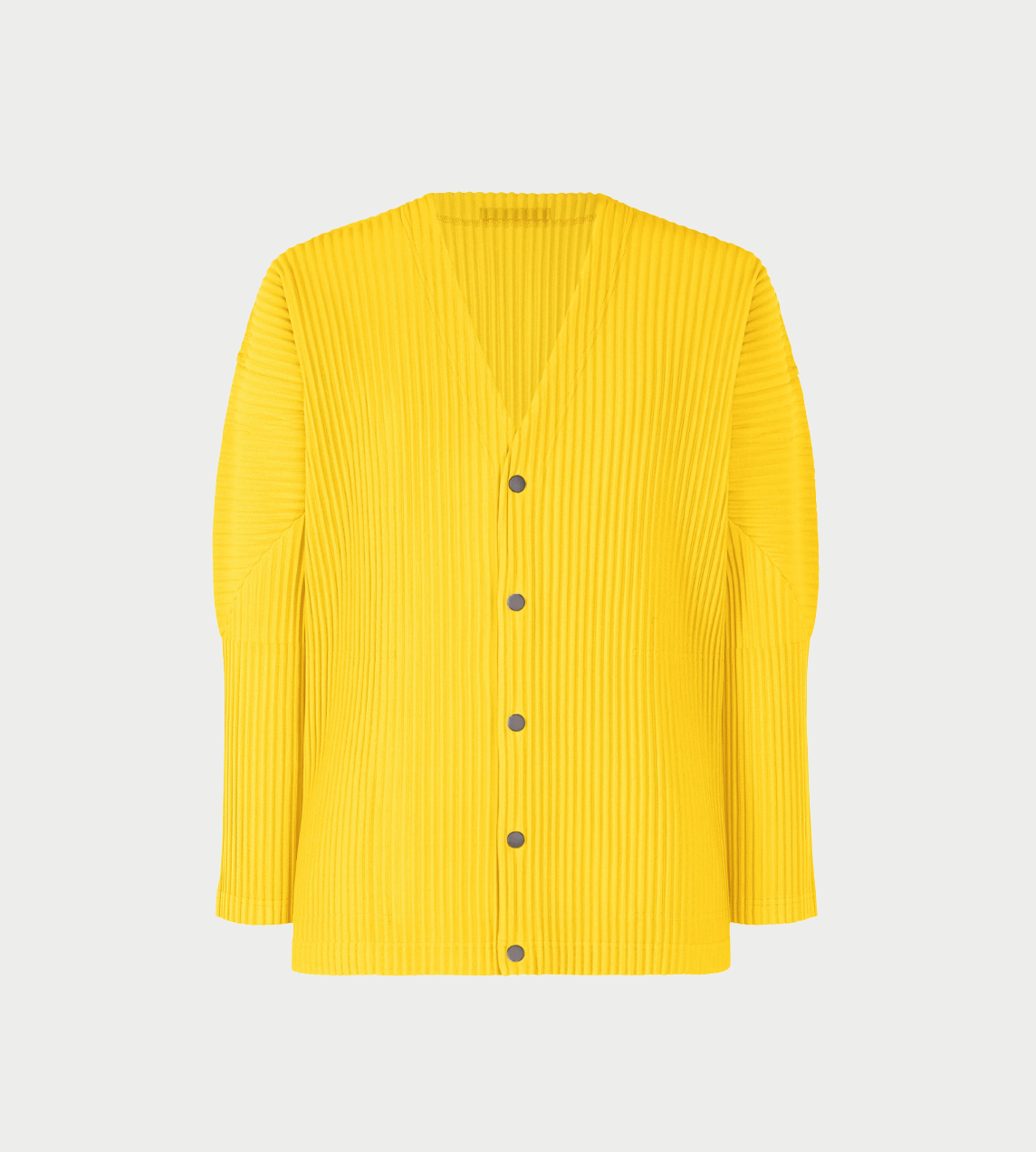 HOMME PLISSE ISSEY MIYAKE - Color Pleats Cardigan Yellow