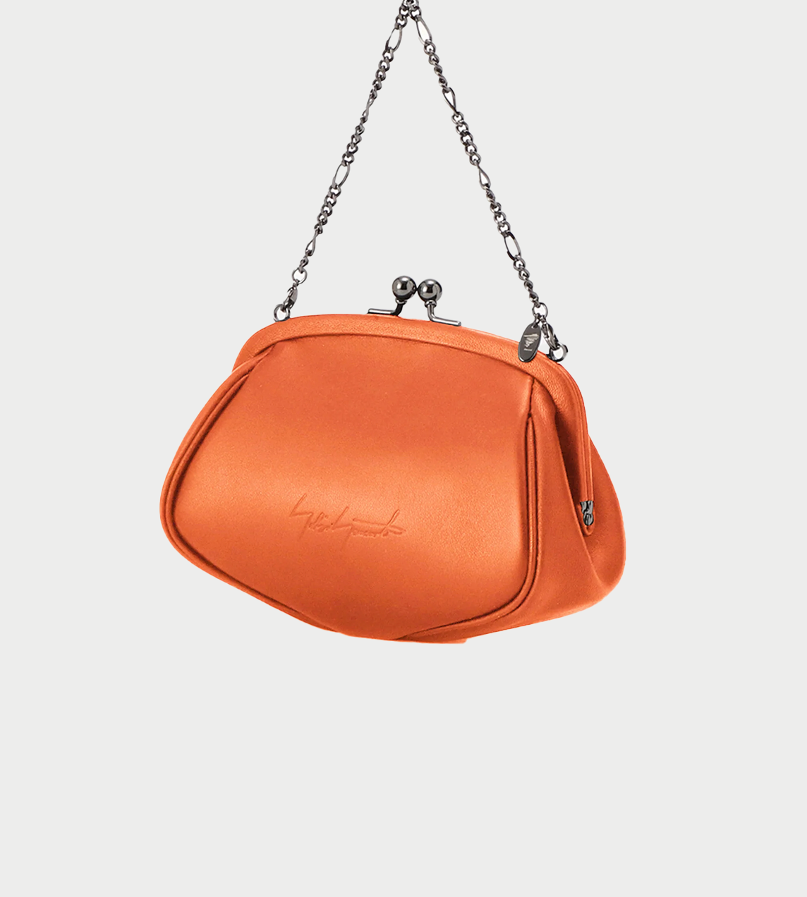 Discord by Yohji Yamamoto - Small Clasp Pouch Orange