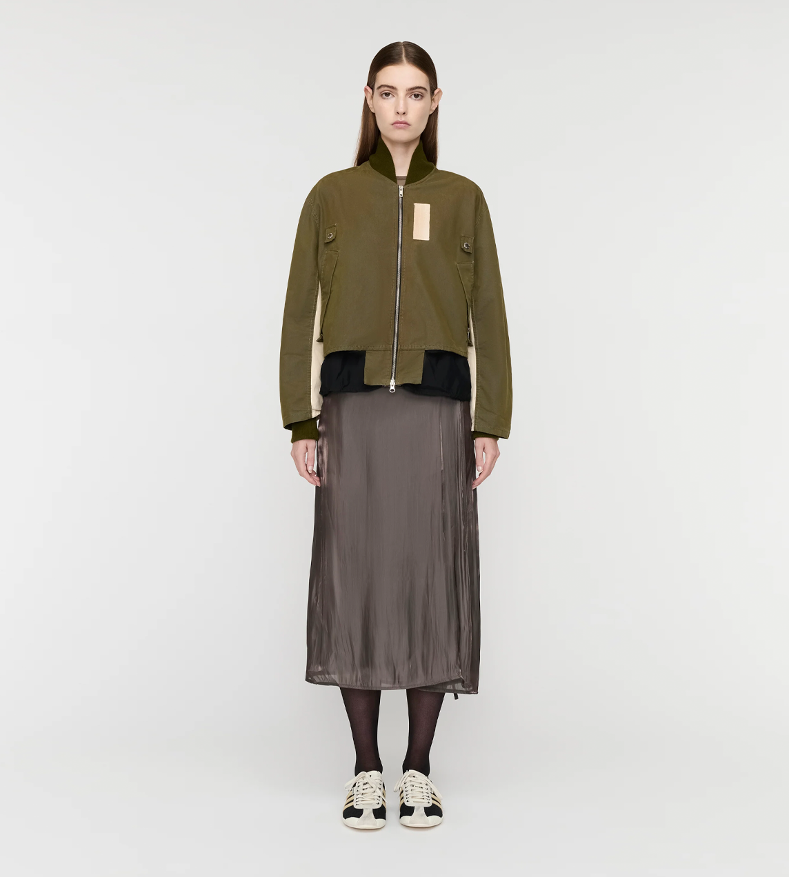 SONG FOR THE MUTE - Deconstructed Bomber Army green