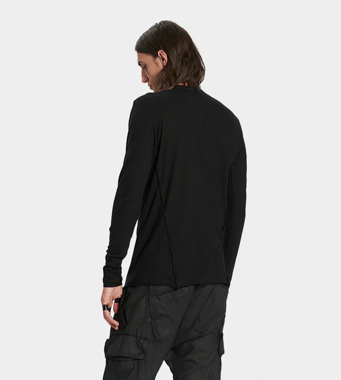 Masnada - L/S Tee Black