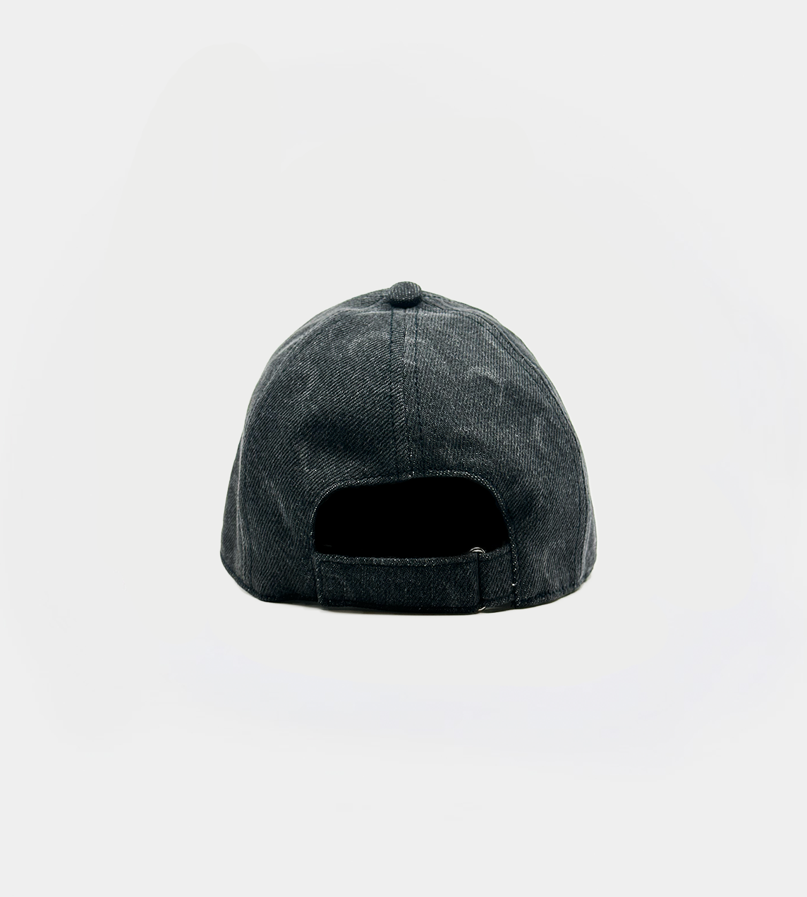 MARINE SERRE - Moon Laser Denim Baseball Cap Grey