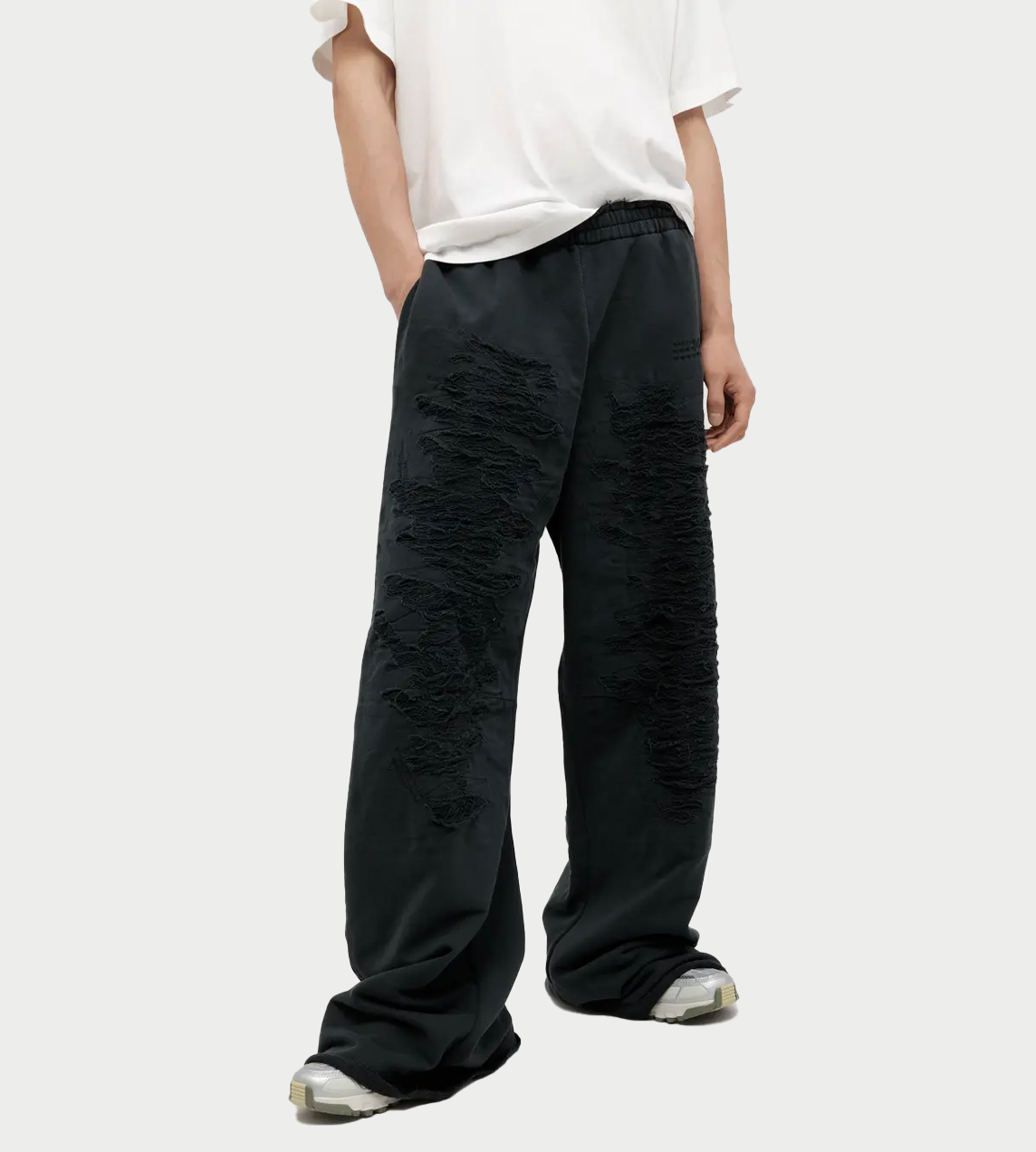 MM6 Maison Margiela - Unbrushed Sweat Lounge Pants Blk