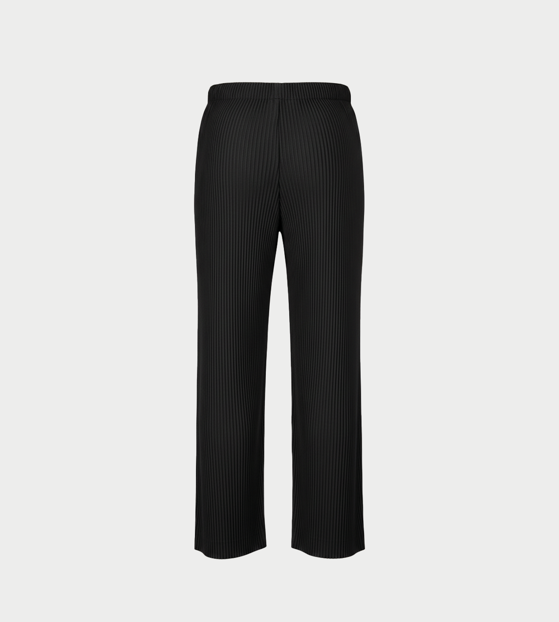 HOMME PLISSE ISSEY MIYAKE - Straight-leg Pleated Trousers Blk