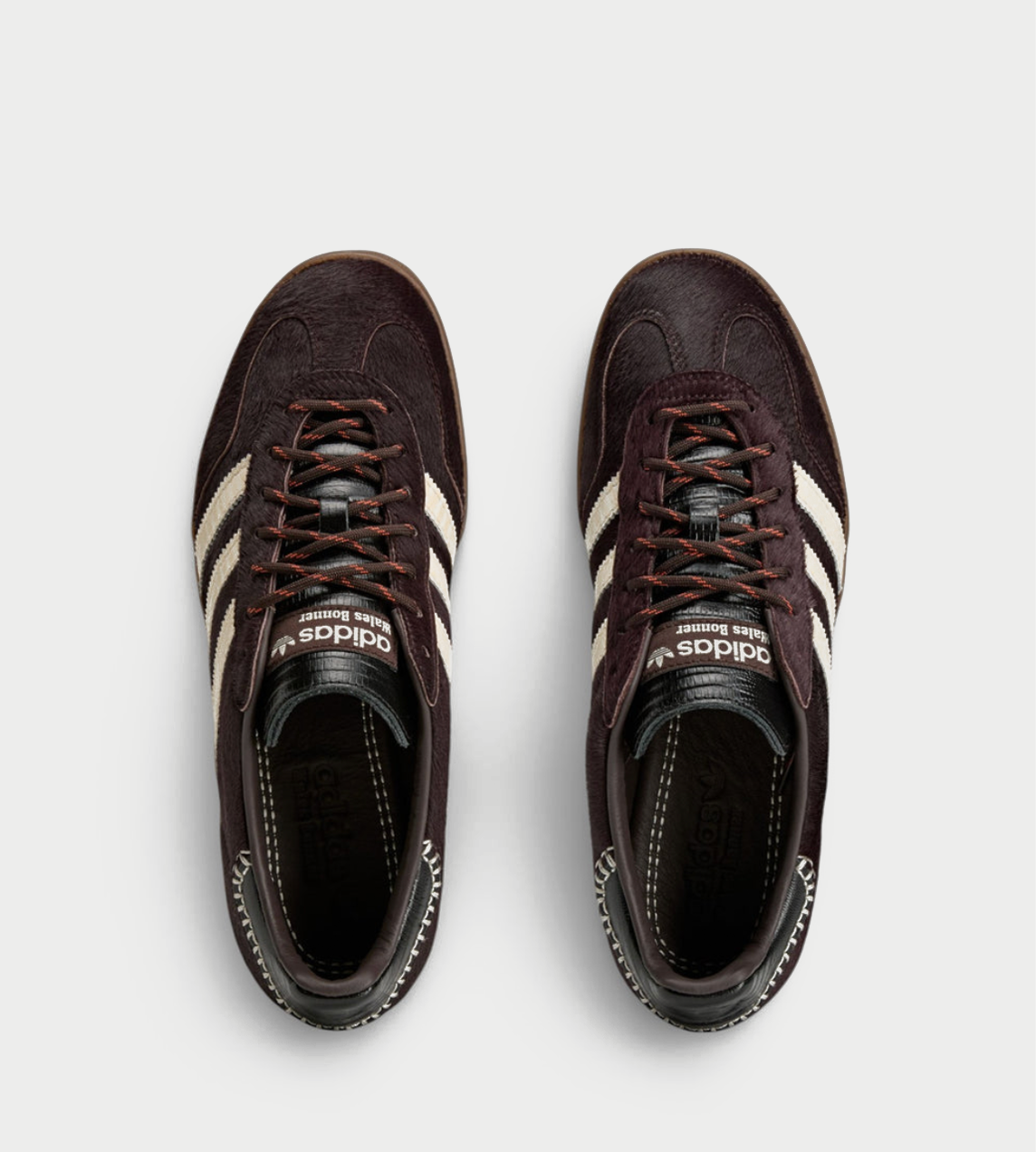 Wales Bonner x Adidas Gazelle Pony Brown