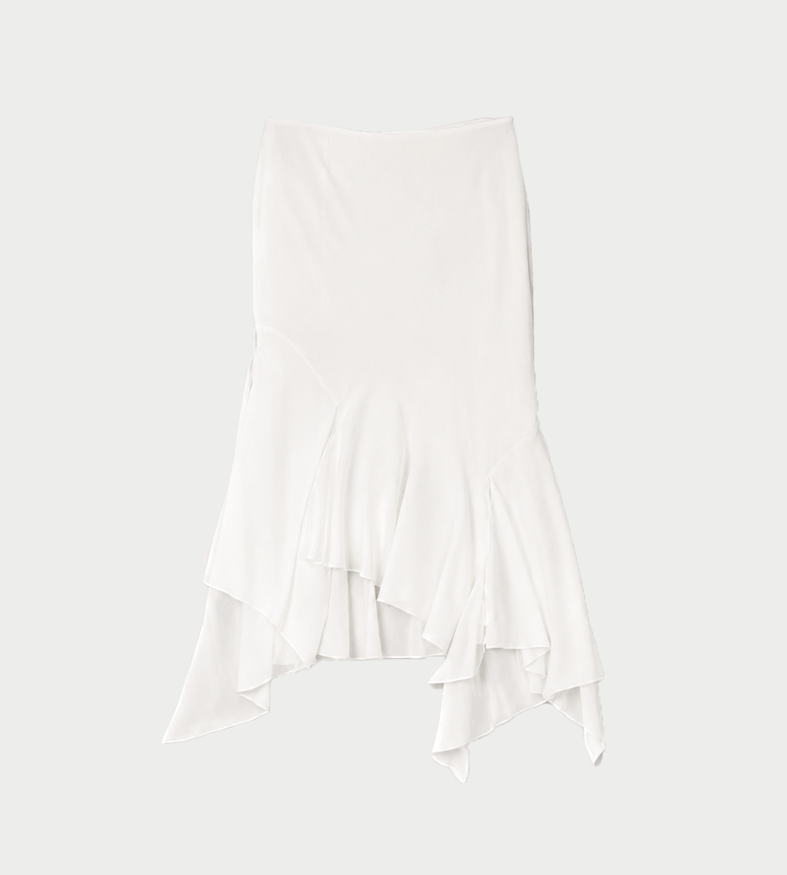 AVAVAV - Kajsa Long Draped Skirt White