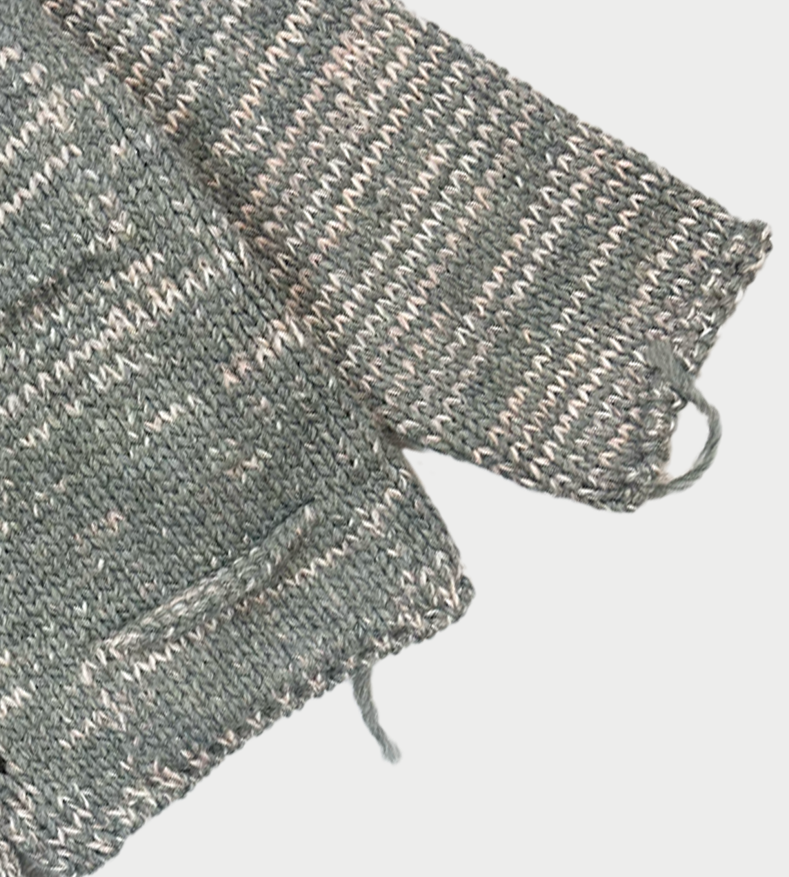 MAGLIANO - Freaky Knitted Round-neck Cardigan Salvia Mix