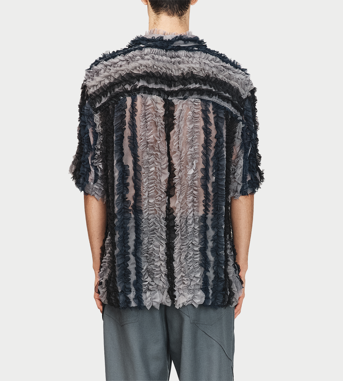 SONG FOR THE MUTE - S/S Box Shirt Navy