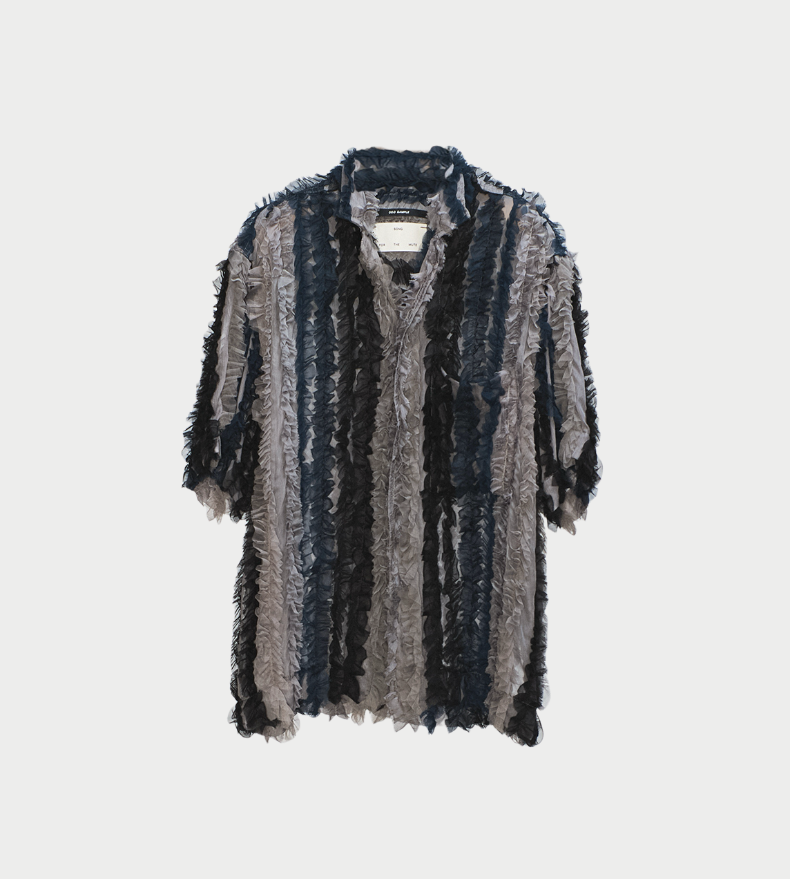 SONG FOR THE MUTE - S/S Box Shirt Navy