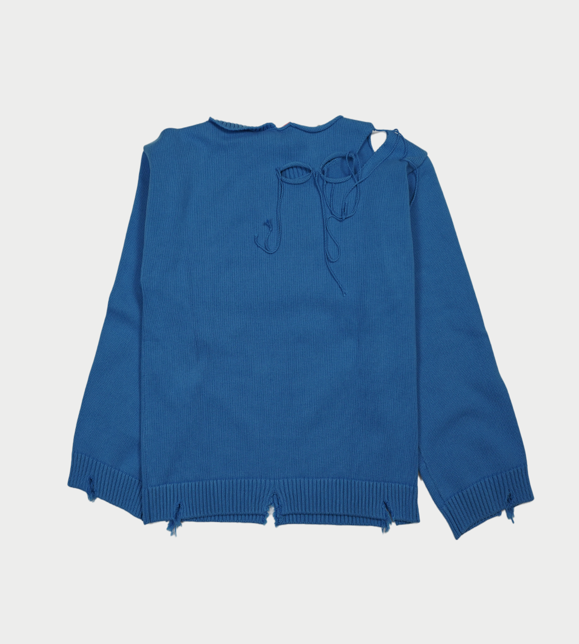 Charles Jeffrey LOVERBOY - Barbarian Patch Jumper Blue