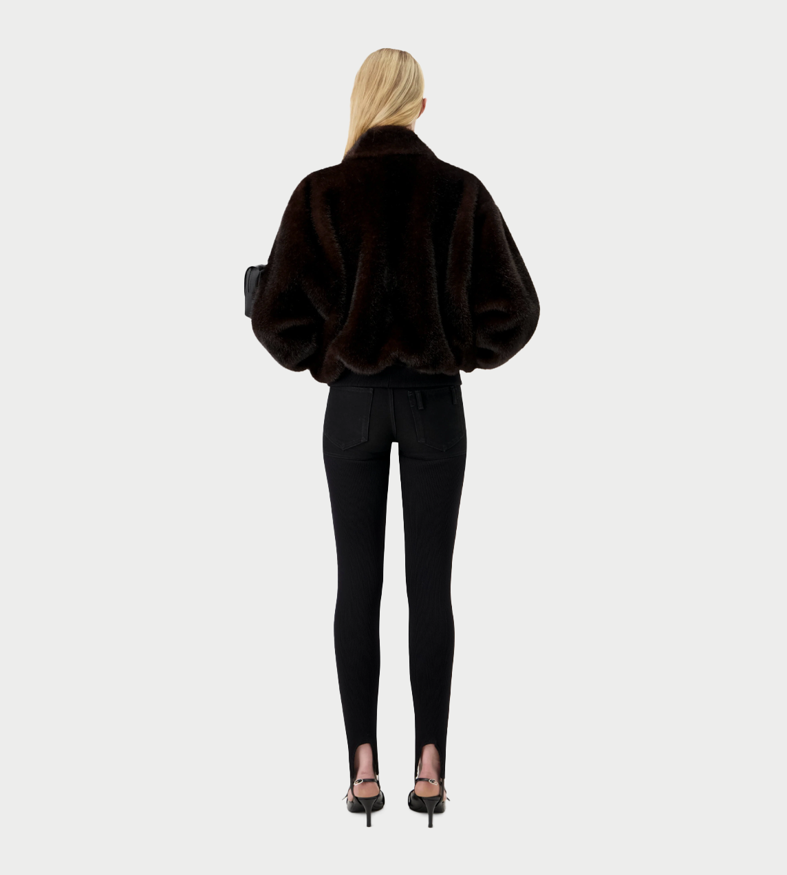 COPERNI - Faux Fur Bomber Jacket Brown