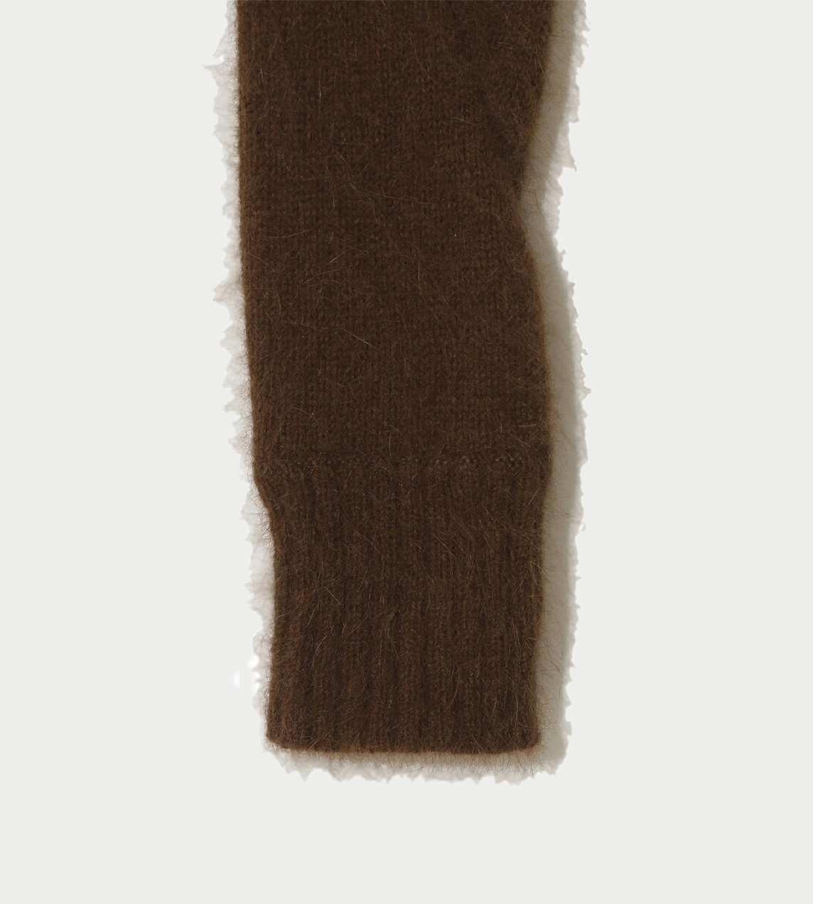 UNDERCOVER - Knitted Polo Brown