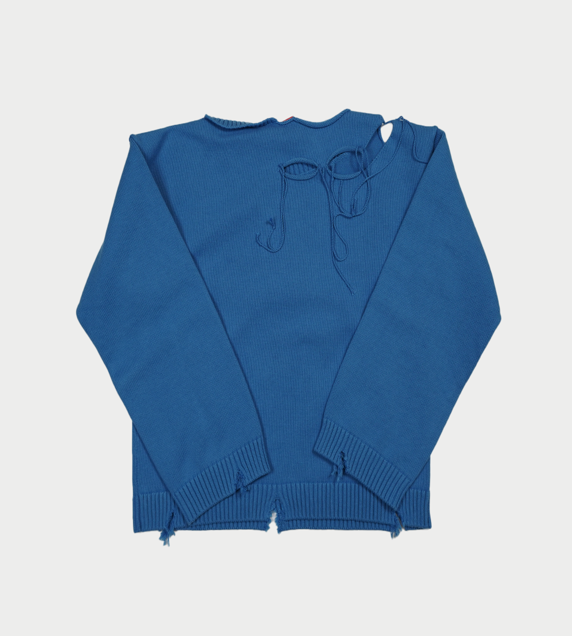 Charles Jeffrey LOVERBOY - Barbarian Patch Jumper Blue