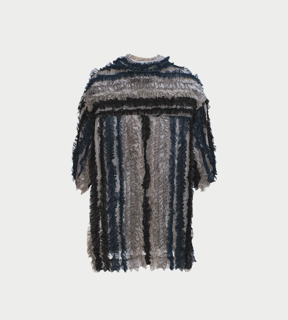 SONG FOR THE MUTE - S/S Box Shirt Navy