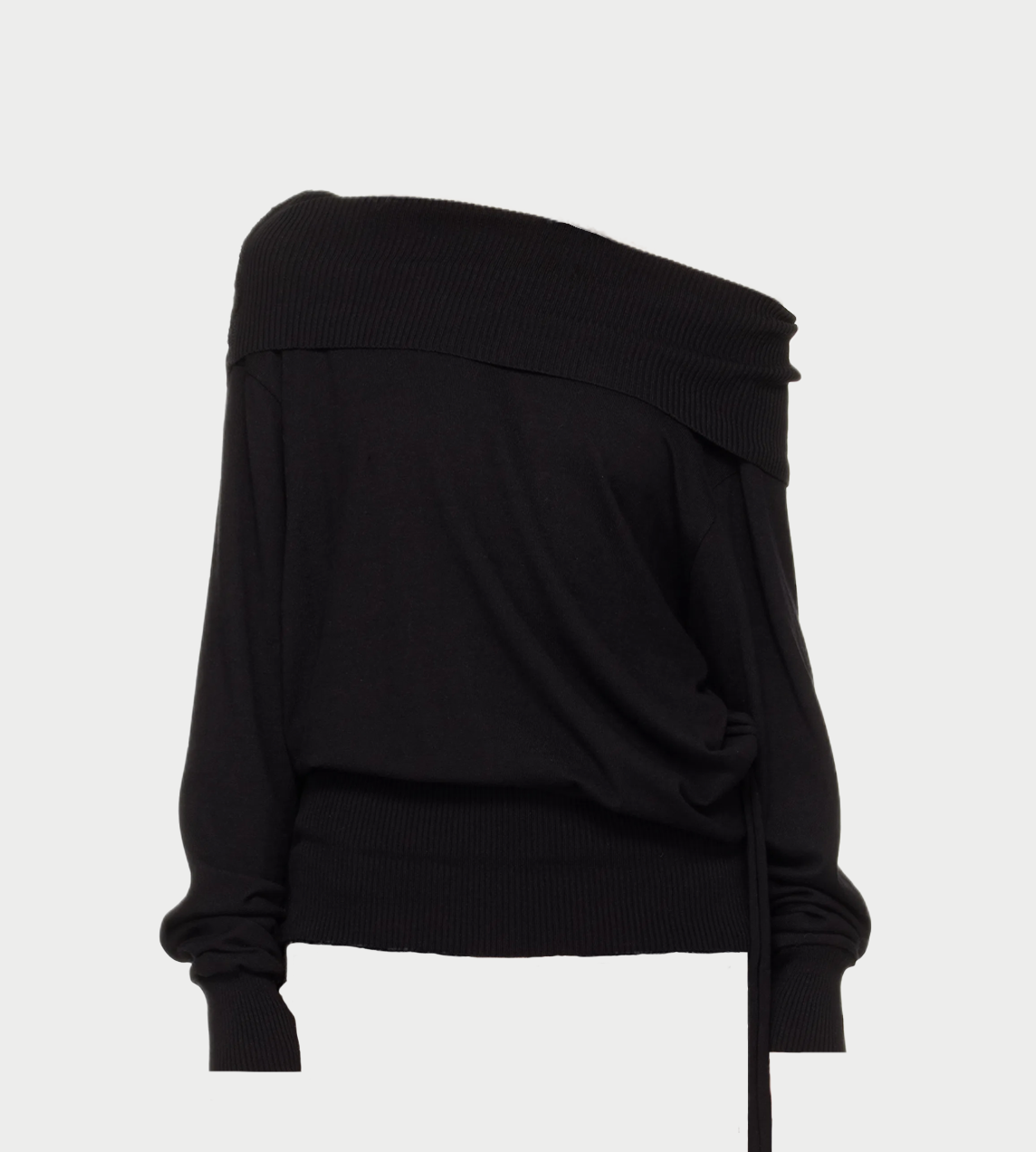 OTTOLINGER - Upside Down Knit Sweater Dress Blk