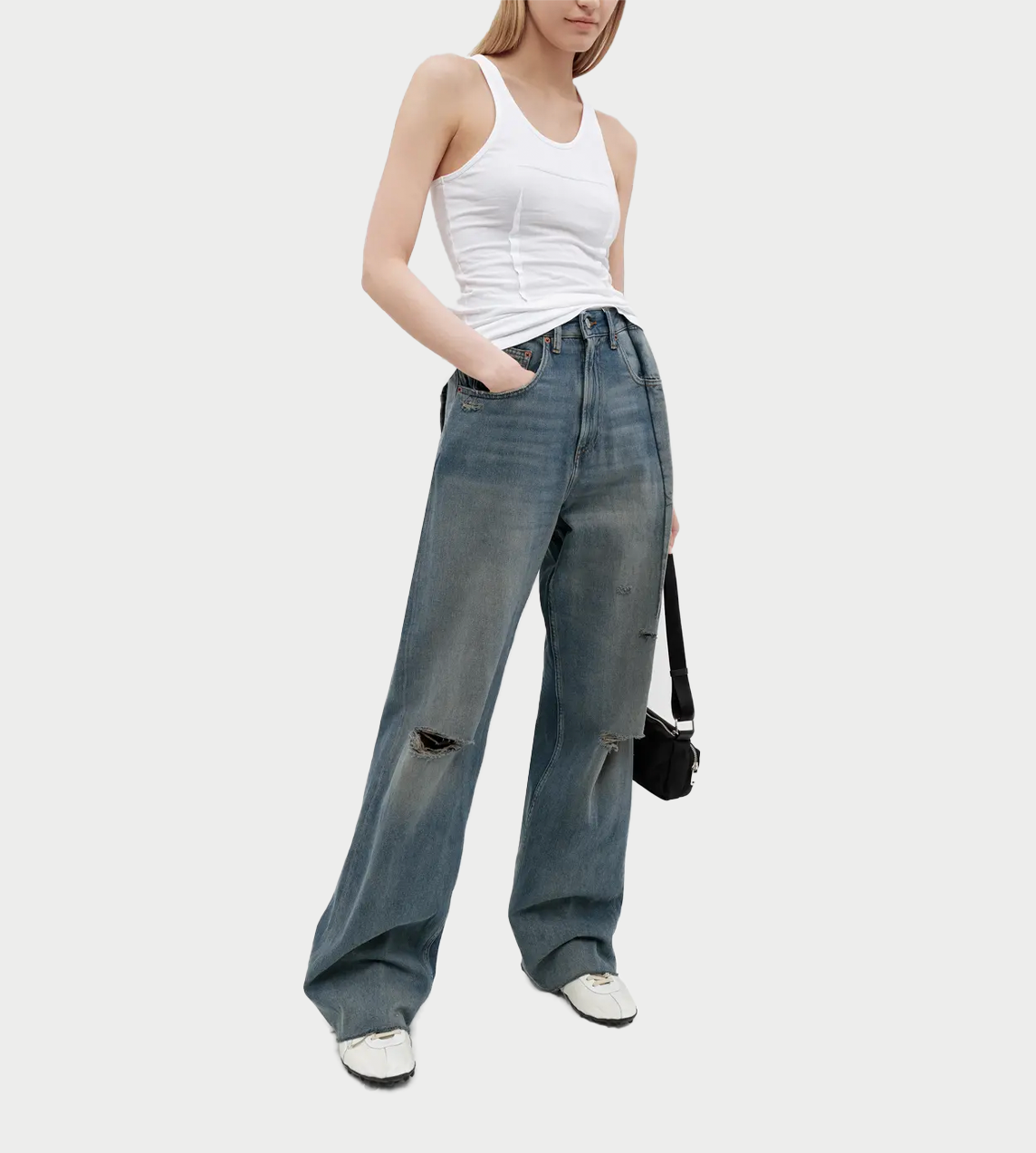 MM6 Maison Margiela - 5 Pocket Distressed Jeans