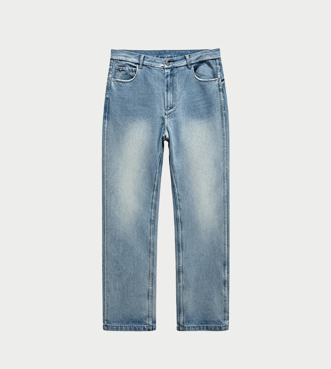 Sagittaire A - Rubber Finish Coated Denim Blue