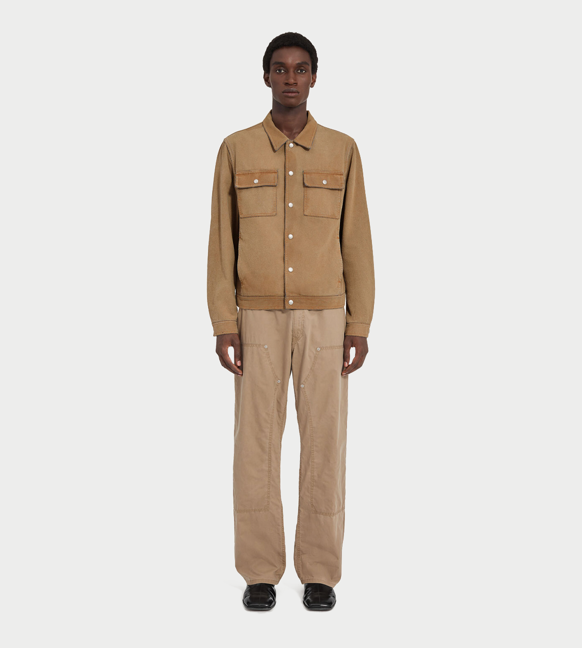 MM6 MAISON MARGIELA - Denim Trucker Jacket Sand