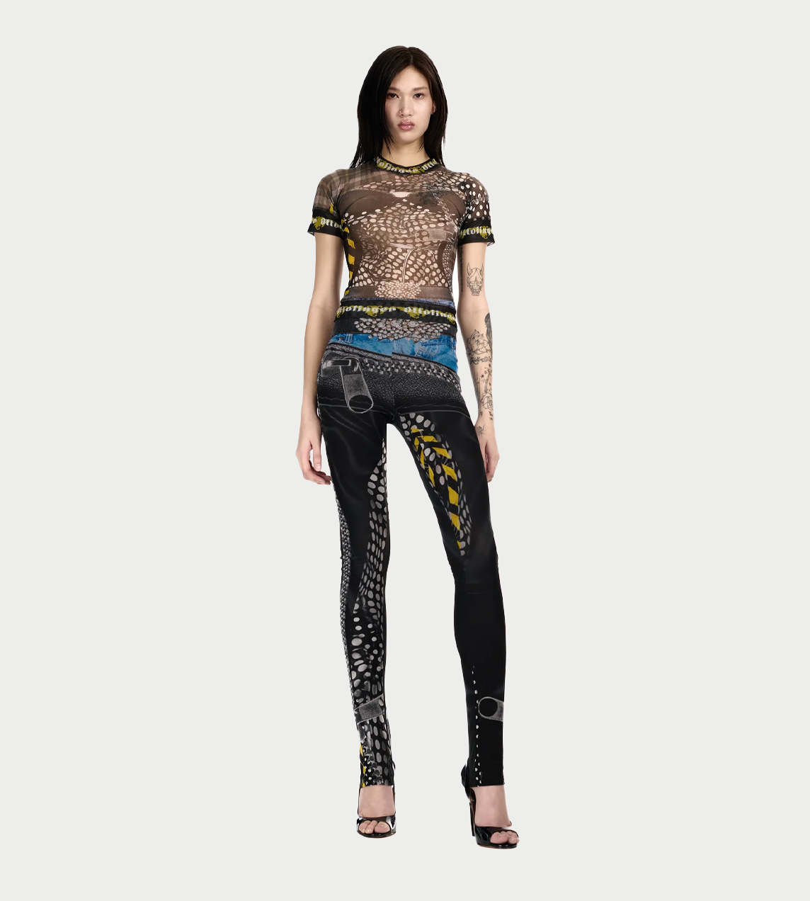 OTTOLINGER - Mesh Pants Black