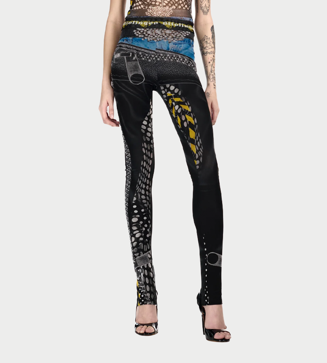 OTTOLINGER - Mesh Pants Black