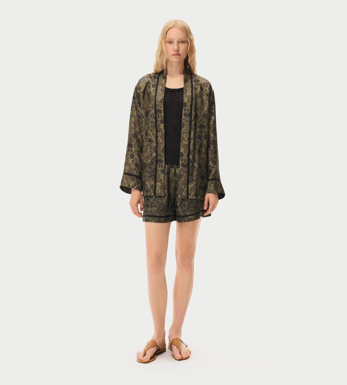 INTO THE EAST - Palmett Shorts Green
