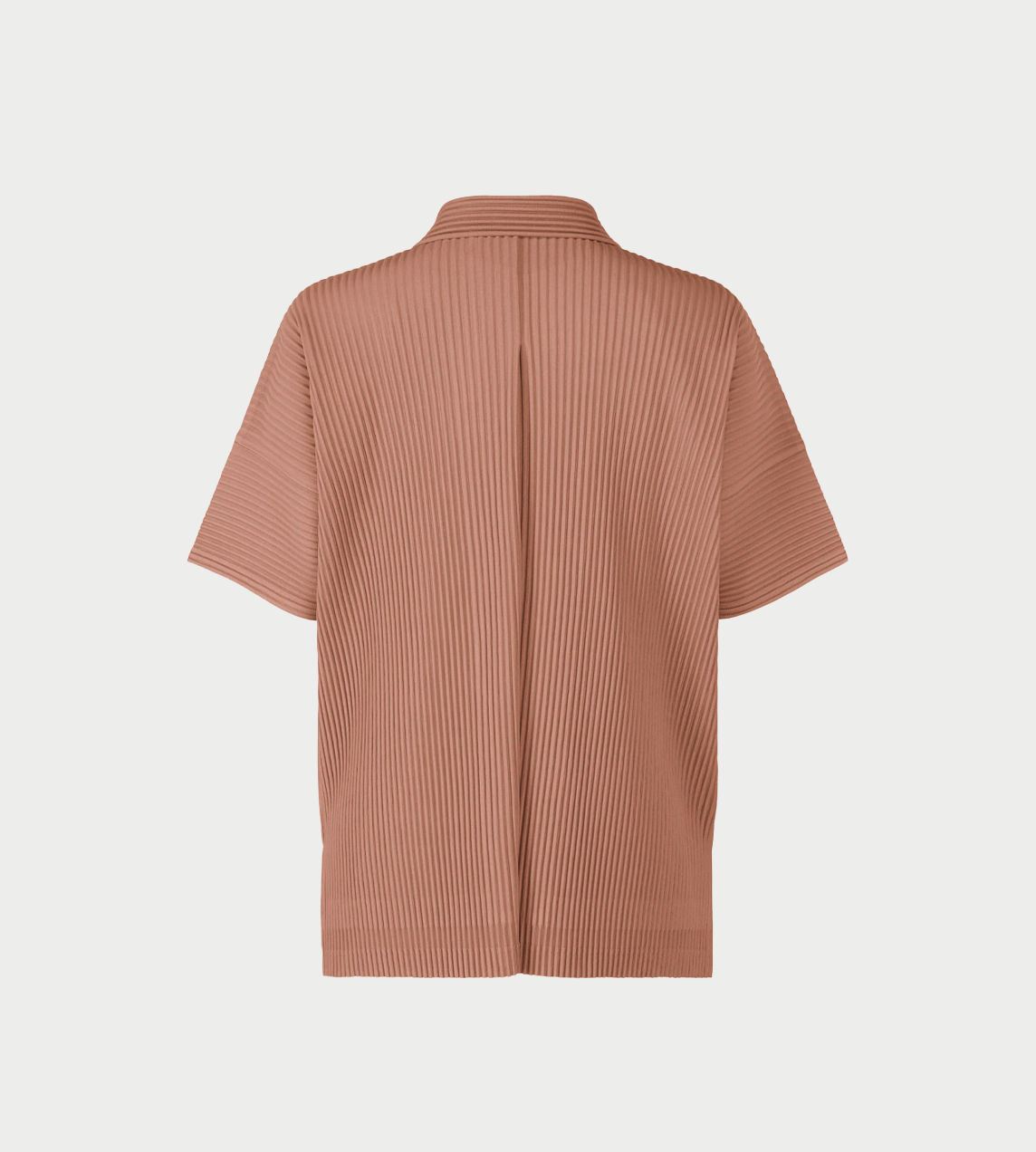 HOMME PLISSE ISSEY MIYAKE - MC Open-collar Shirt Vanadinite Red