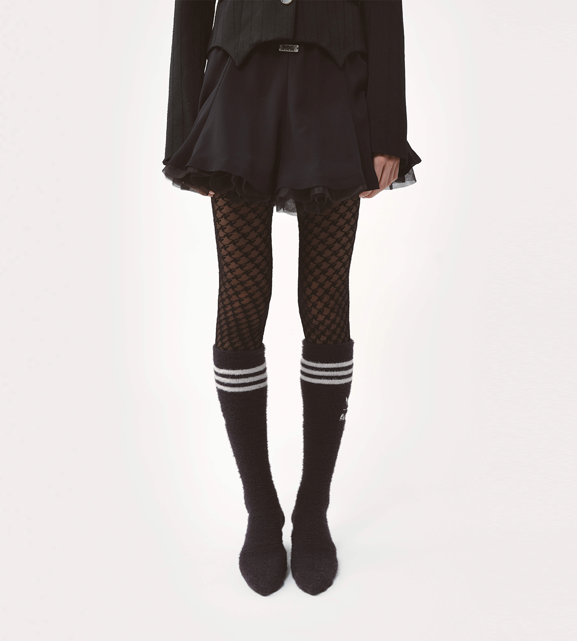 AVAVAV - Kelly Tulle Mini Skirt Blk