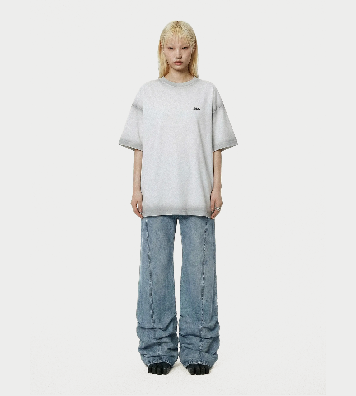 AVAVAV - Theo AV-logo T-shirt White