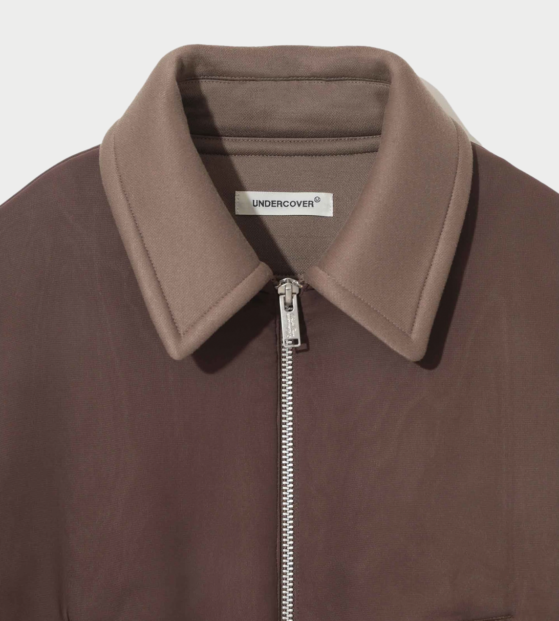 UNDERCOVER - Georgette Panel Jacket Grey Brown