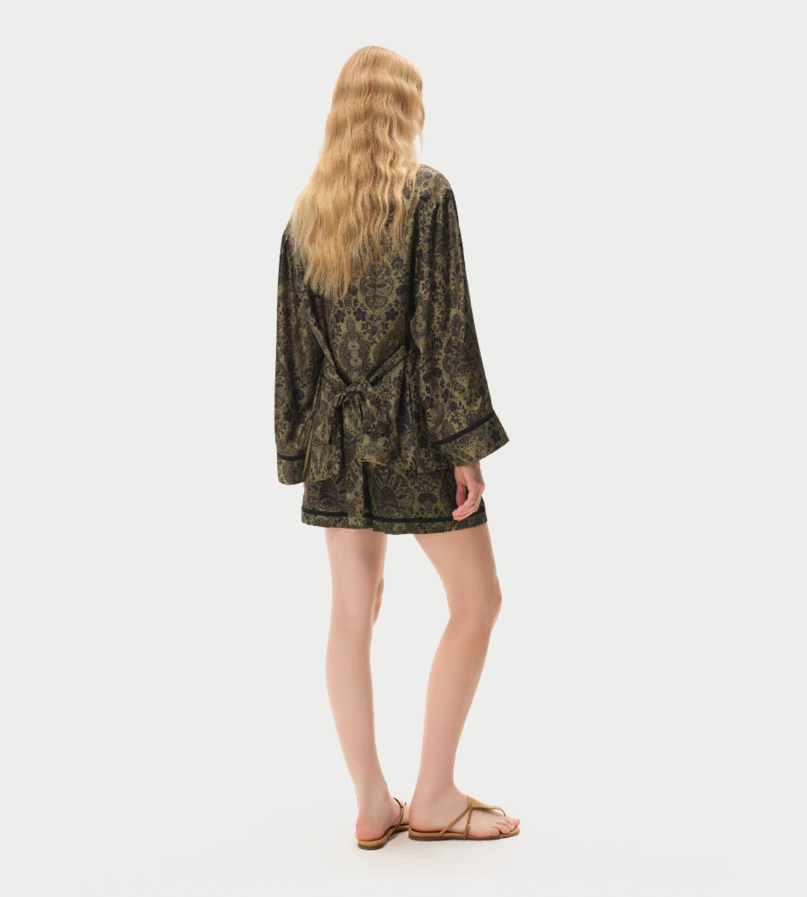 INTO THE EAST - Palmett Shorts Green