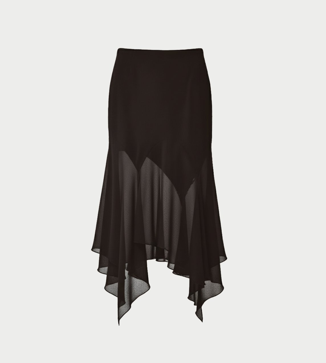 AVAVAV - Kajsa Long Draped Skirt Blk