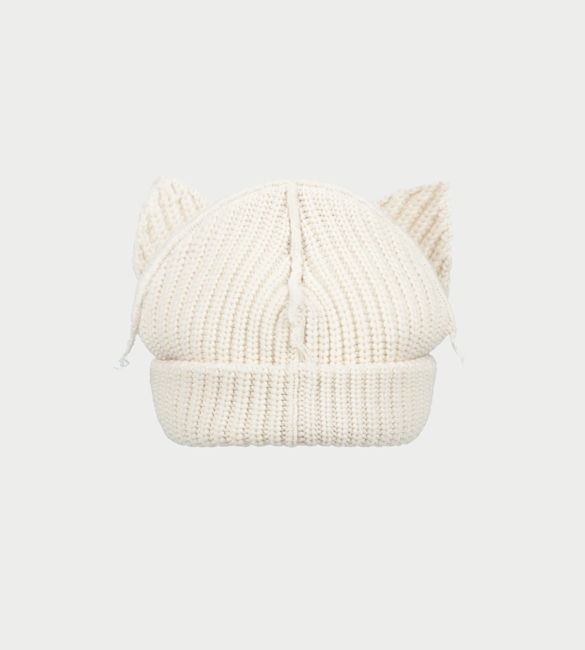 CHARLES JEFFERY LOVERBOY - Chunky Ears Beanie Ecru