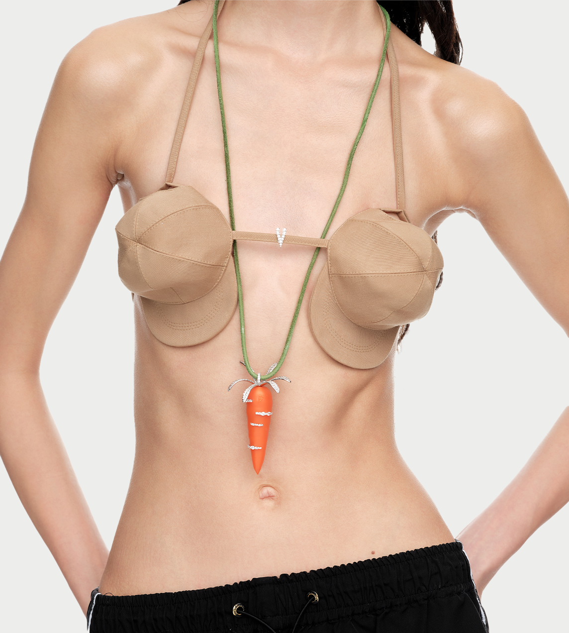 YVMIN - Carrot Zircon Necklace