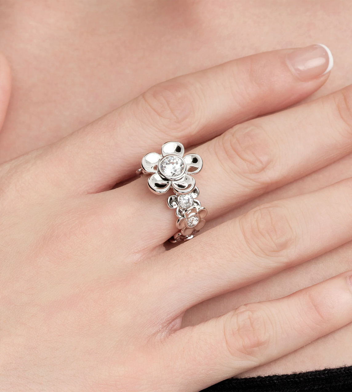 YVMIN - Spin Flower Garden Ring