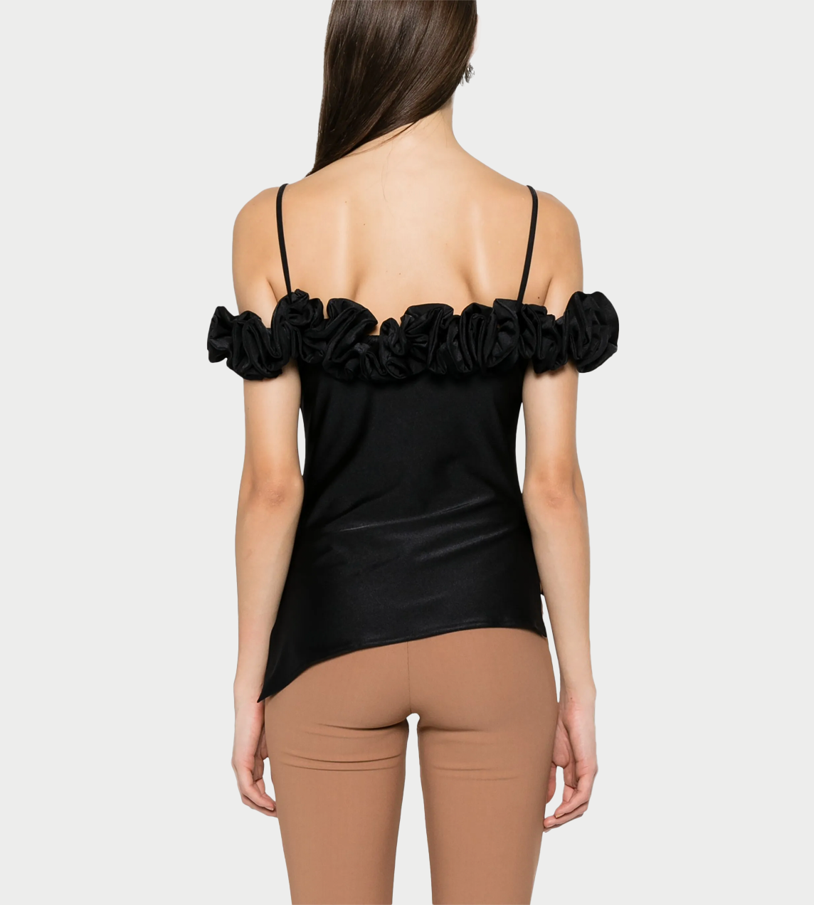 COPERNI - Ruffle Top Black