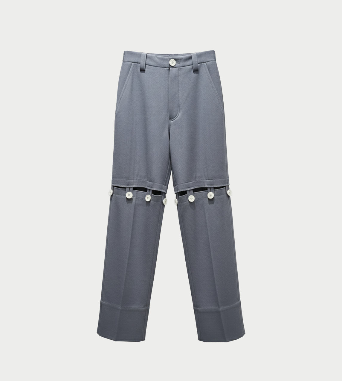 PRONOUNCE - Adjustable Length Slashed Pants