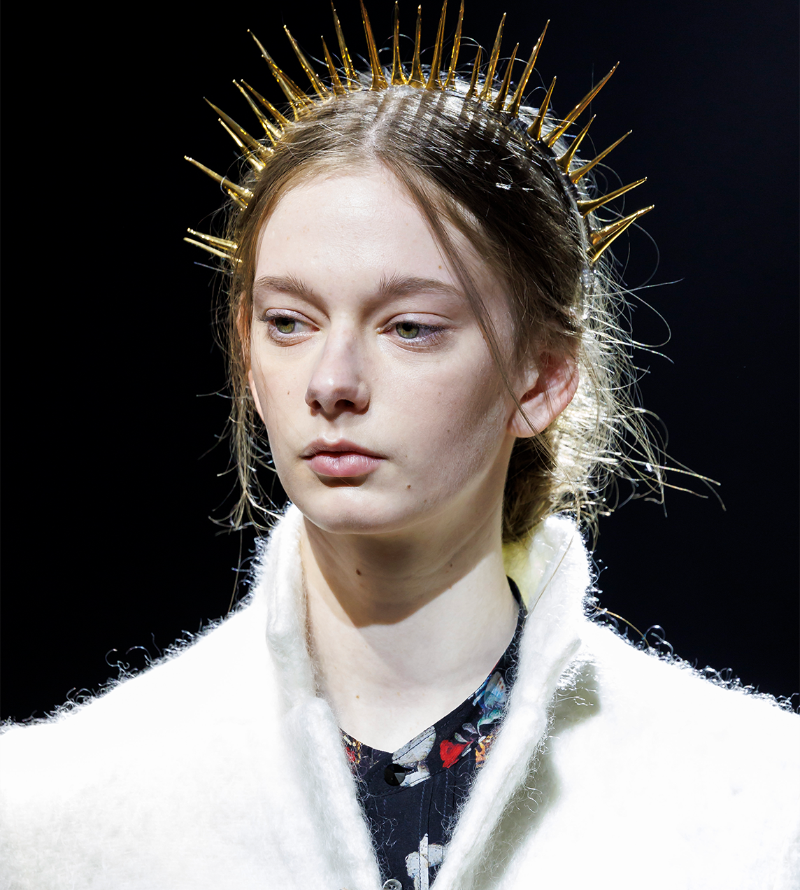 UNDERCOVER - Wool Short Jacket White