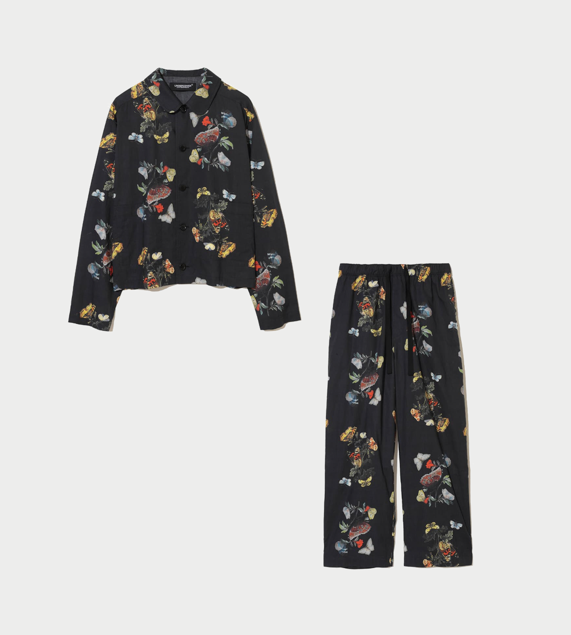 UNDERCOVER - Nocturnal Garden Set Blk