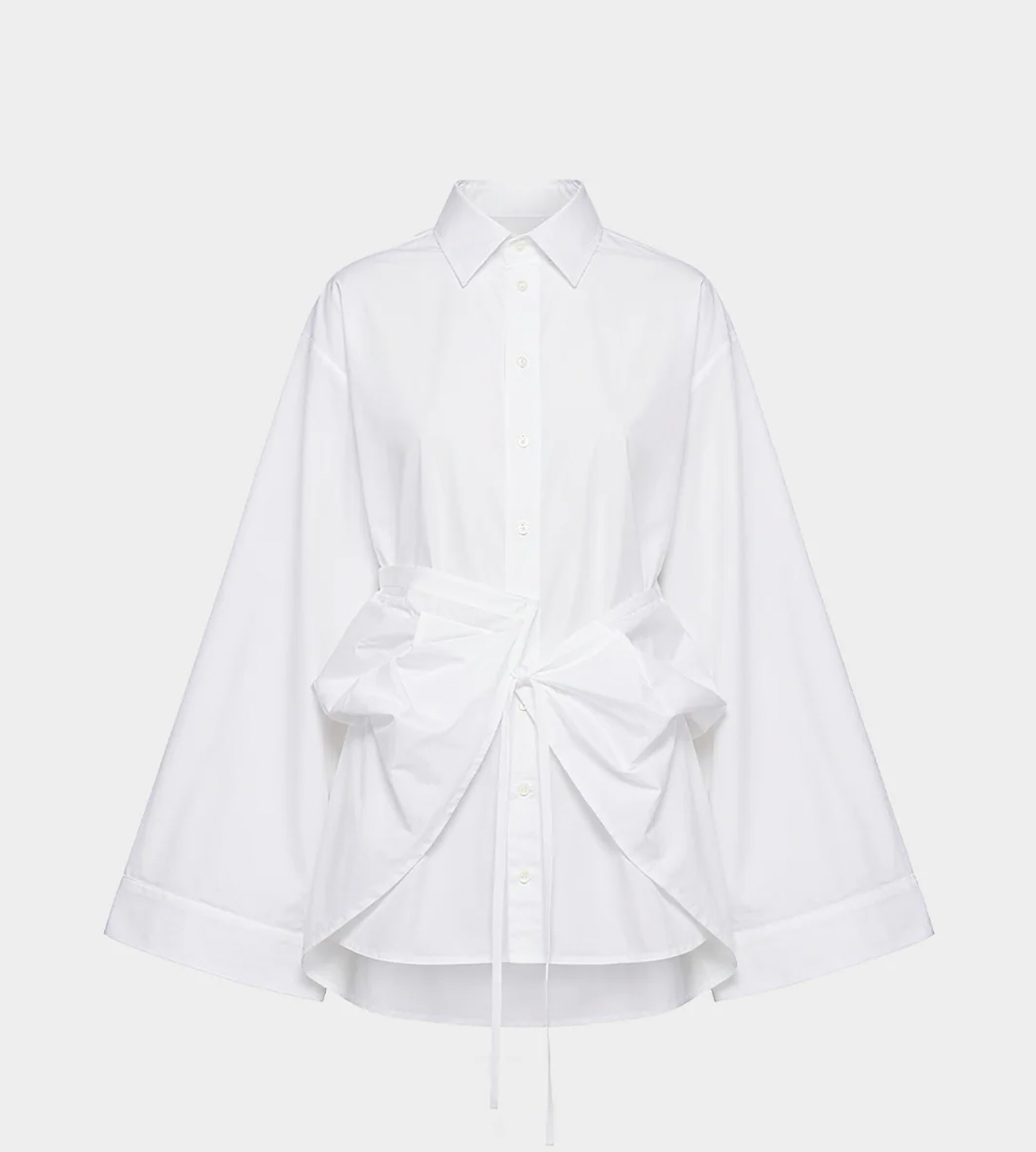 OTOLINGER - Liberated Double Shirt Dress White