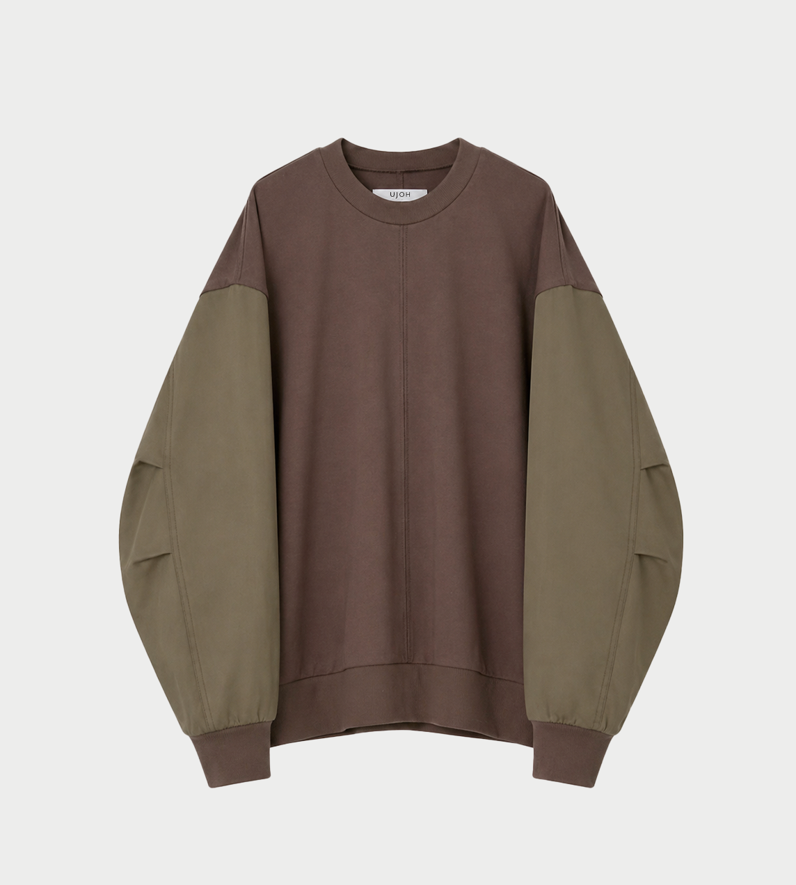 UJOH - Blouson Sleeve Pullover Brown
