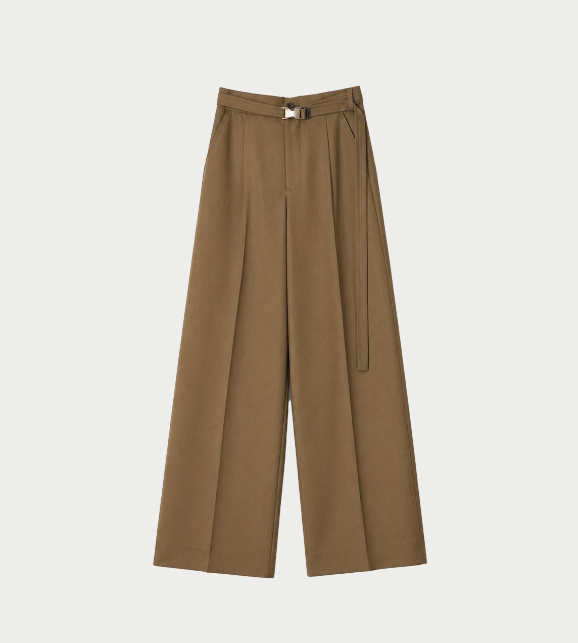 UJOH - Belted Wide Pants Greige