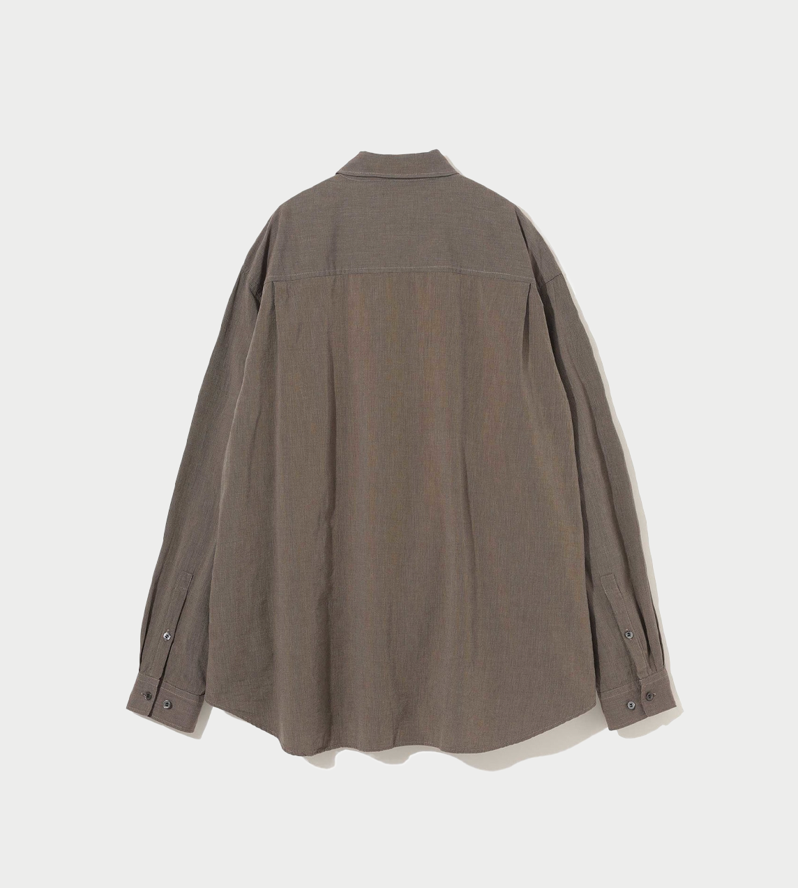 UNDERCOVER - Cotton Graphic Oxford Shirt Brown