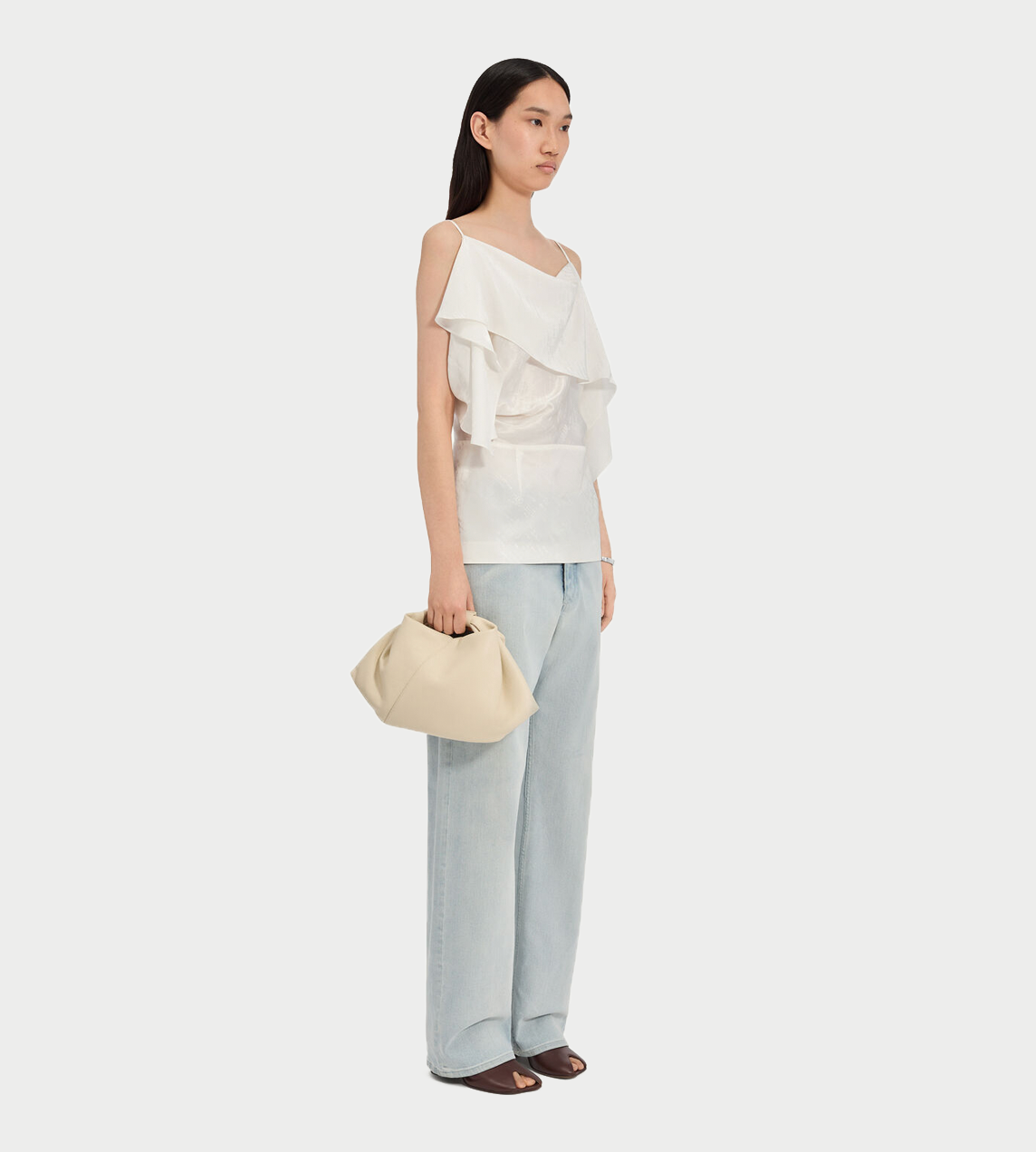 MM6 MAISON MARGIELA - Folded Jacquard Top White