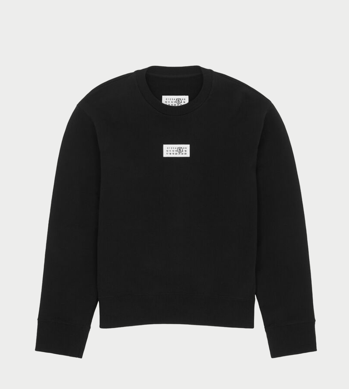 MM6 MAISON MARGIELA - Crewneck Sweatshirt with Logo Blk