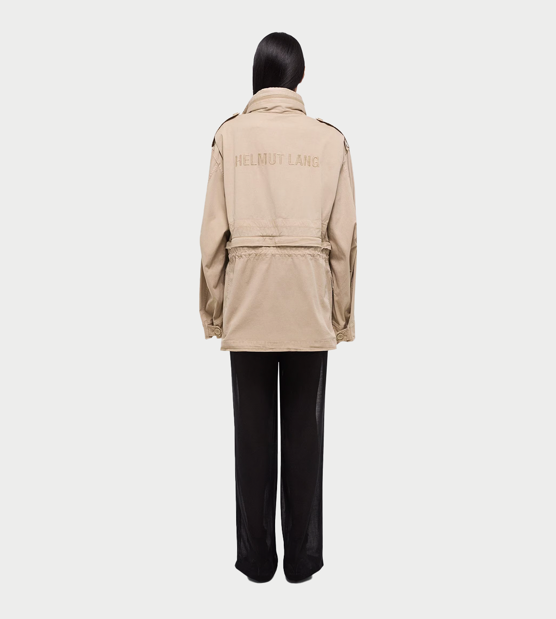 HELMUT LANG - Detachable Field Jacket Sand